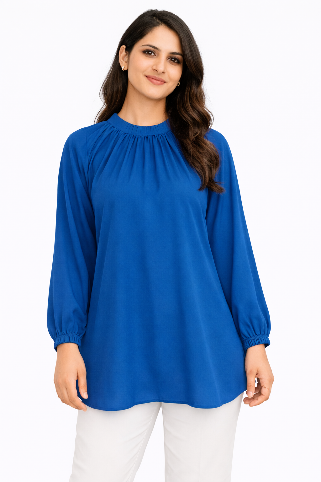 Blue Tunic Top for Women