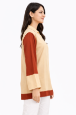 Modest Casual Collared Top