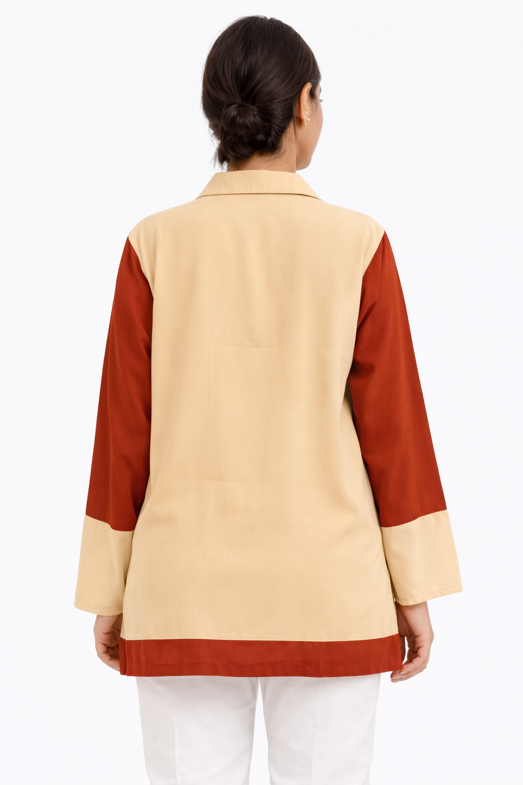 Modest Casual Collared Top