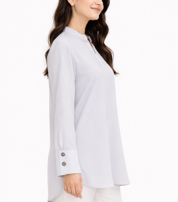 Button Cuff Long Shirt
