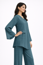 women chiffon co ord