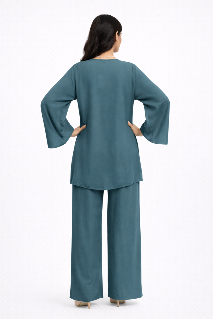 women chiffon co ord