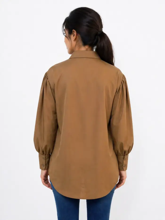 Shirt Brown Back
