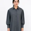 Front button closure women shirt